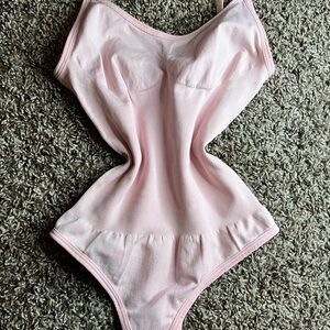 Elegant Pink Women's Bodysuit